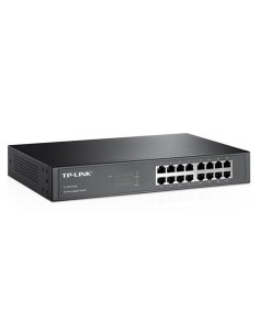 SWITCH TP-LINK 16 PUERTOS ESCRITORIO/RACK 10/100/1000 (TL-SG1016D)