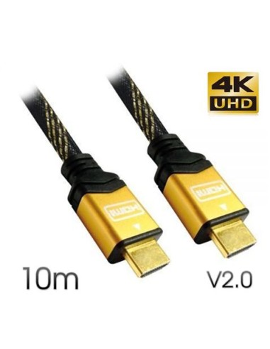 CABLE HDMI 10 METROS V2.0 4K CROMAD