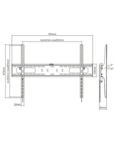 SOPORTE DE PARED TV LED LCD 60\"-100\" CROMAD 2