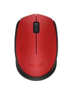 RATON LOGITECH INALAMBRICO M171 1000DPI ROJO