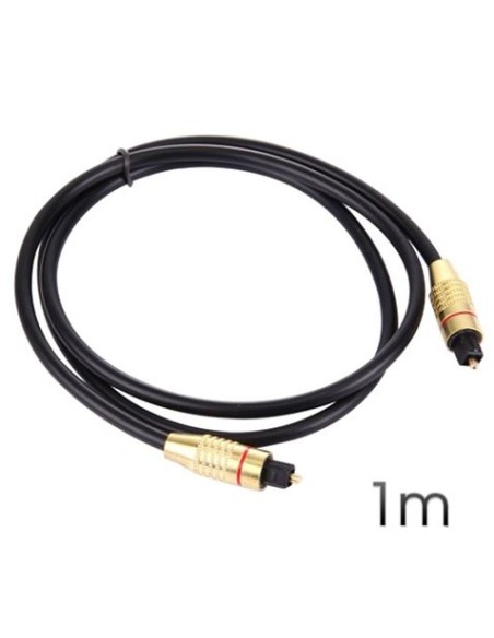 CABLE FIBRA OPTICA AUDIO 1 METRO 5MM CROMAD