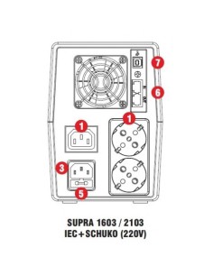 SAI XMART SUPRA 1600VA 2