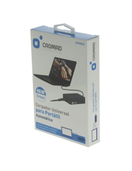 CARGADOR UNIVERSAL AUTOMÃTICO 45W CROMAD