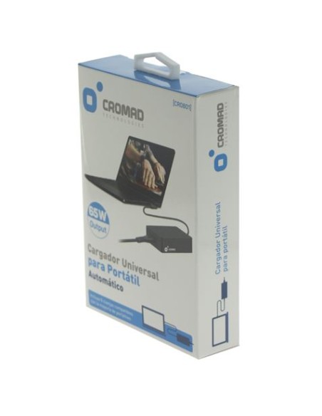 CARGADOR UNIVERSAL AUTOMÃTICO 65W CROMAD