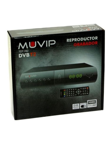TDT HD REPRODUCTOR-GRABADOR DVB-T2 MUVIP