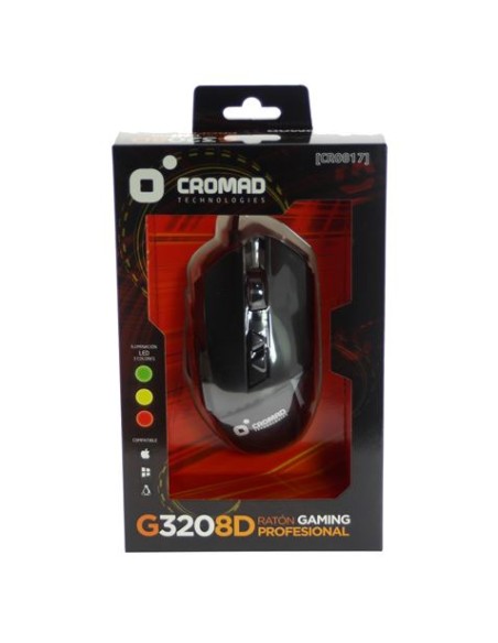 RATON GAMING G320 8D PROFESIONAL CROMAD