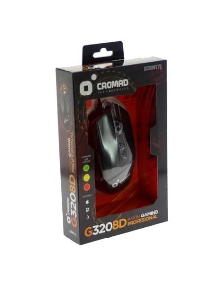 RATON GAMING G320 8D PROFESIONAL CROMAD