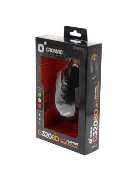 RATON GAMING G320 8D PROFESIONAL CROMAD