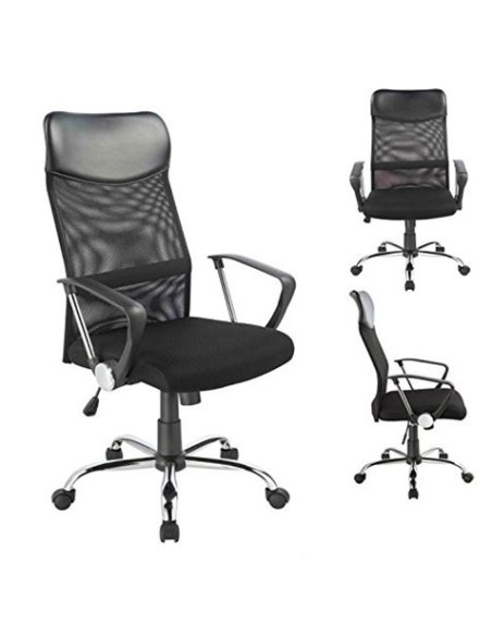 SILLA OFICINA OF100 NEGRO MUVIP