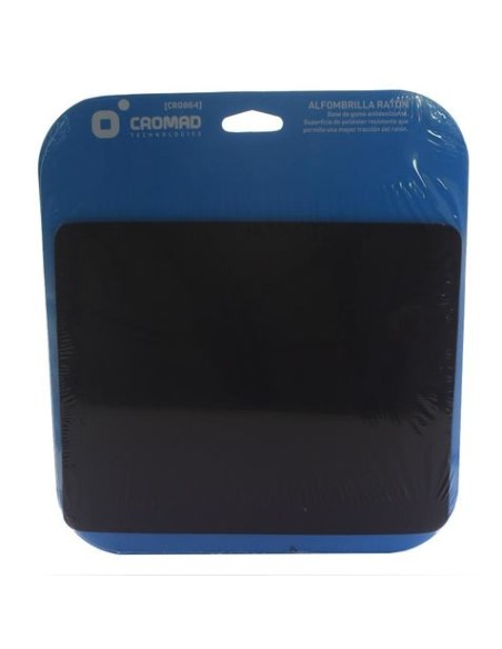 ALFOMBRILLA RATÃ“N NEGRO CROMAD