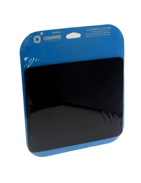 ALFOMBRILLA RATÃ“N NEGRO CROMAD