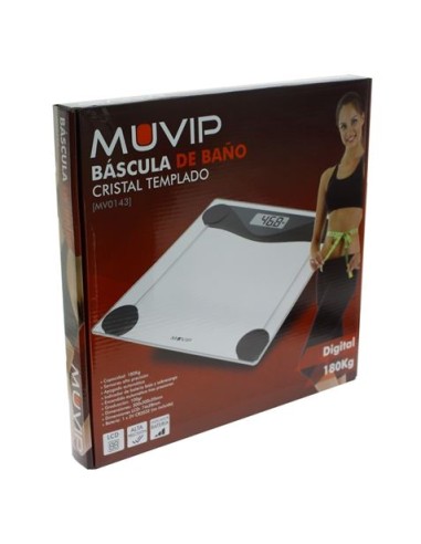 BASCULA DIGITAL BAÃ‘O MUVIP