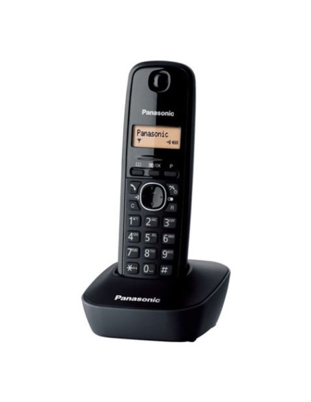 TELÃ‰FONO INALÃMBRICO DECT PANASONIC KX-TG1611 SPH NEGRO