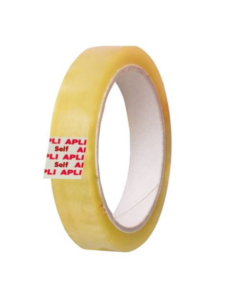 CINTA ADHESIVA TRANSPARENTE - 19MM X 66M - APLI
