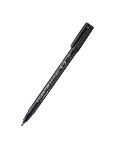 ROTULADOR PERMANENTE PUNTA F 0.6MM - LUMOCOLOR SUPERFINO - 318 - NEGRO