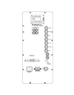 ALTAVOZ AUTOAMPLIFICADO 15\" 700W CON BATERIA SERIE PRO COOLSOUND 2