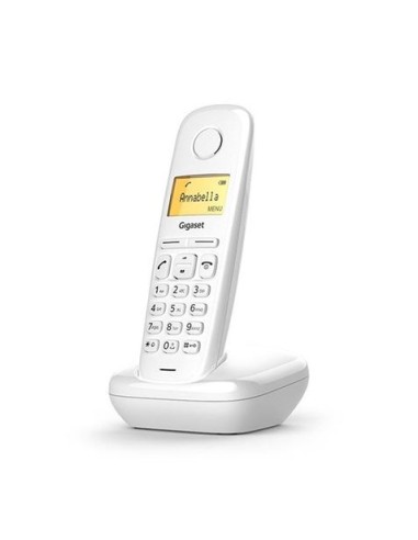 TELÃ‰FONO DECT GIGASET A170 BLANCO | LCD 1.5\" | FUNCION ALARMA