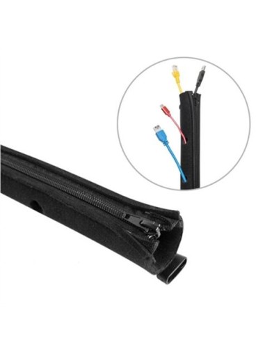 ESCONDE CABLES DE NEOPRENO CON CREMALLERA CROMAD