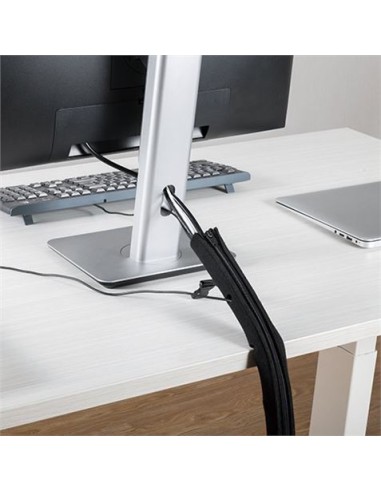 ESCONDE CABLES DE NEOPRENO CON CREMALLERA CROMAD