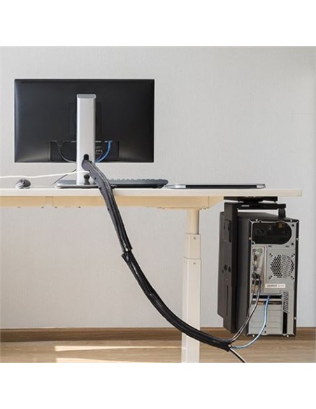 ESCONDE CABLES DE NEOPRENO CON CREMALLERA CROMAD