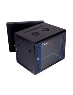 RACK 19\" DOBLE CUERPO 12U 600X550 SERIE BLUE CROMAD