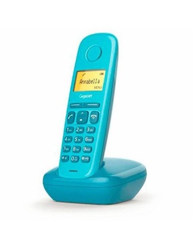 TELÃ‰FONO DECT GIGASET A170 AZUL | LCD 1.5\" | FUNCION ALARMA