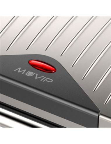 SANDWICHERA INOX GRILL 750W MUVIP