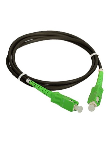CABLE FIBRA OPTICA SC/APC-SC/APC MONOMODO 20 METROS CROMAD