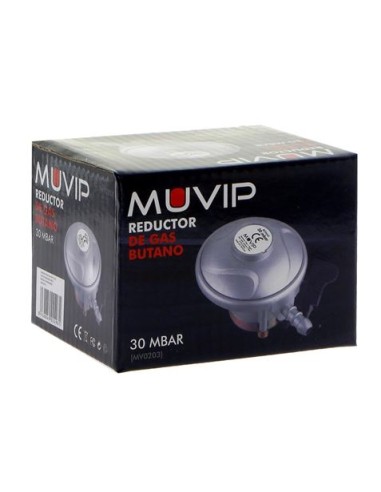 REDUCTOR DE GAS BUTANO 30MBAR MUVIP