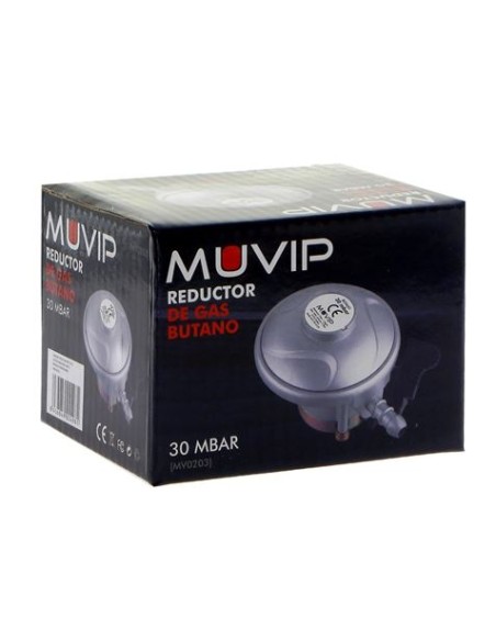 REDUCTOR DE GAS BUTANO 30MBAR MUVIP
