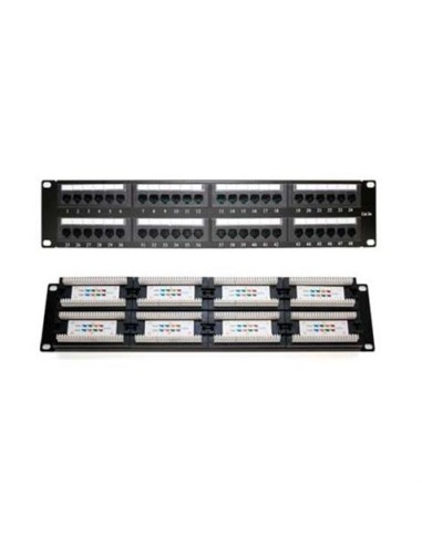PANEL PARCHEO 48P 19\" 2U UTP CAT 6 CROMAD