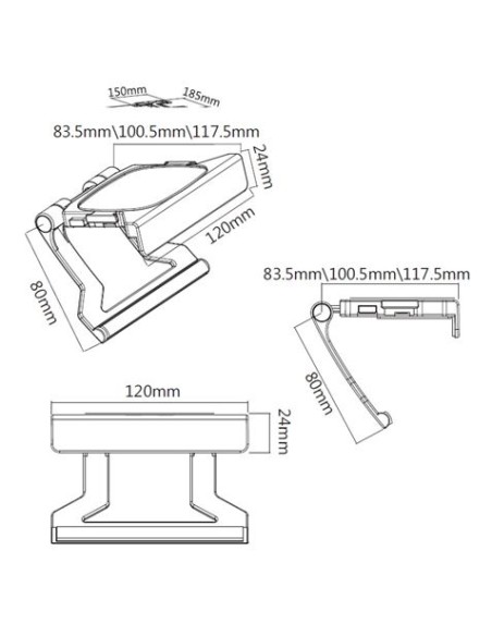 SOPORTE TV PARA MINI PC CROMAD