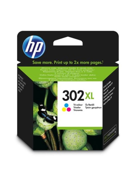 CARTUCHO DE TINTA TRICOLOR 302XL ALTA CAPACIDAD HP