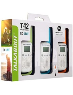 PACK 3 WALKIE - TALKIE MOTOROLA TLKR T42 2