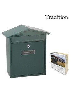 BUZON DE ACERO MODELO TRADITION VERDE