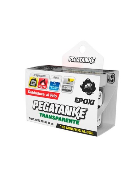 PEGATANKE EPOXICO CLASICO TRANSPARENTE 32GR