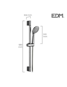 BARRA BAÃ‘O CON FLEXO Y MANDO DE DUCHA EDM 2