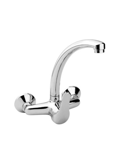 MONOMANDO DE FREGADERO CAÃ‘O ALTO EMPOTRADO EDM