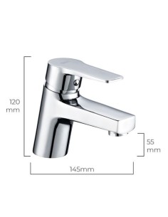 MONOMANDO LAVABO SERIE HIDRO EDM 2