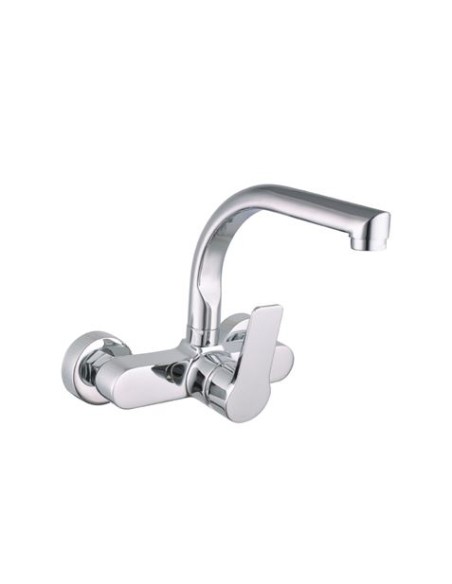 MONOMANDO DE FREGADERO CAÃ‘O ALTO EMPOTRADO EDM