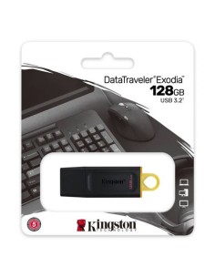 PENDRIVE KINGSTON USB3.2 128GB DATATRAVELER EXODIA 2