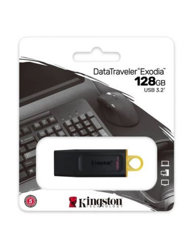 PENDRIVE KINGSTON USB3.2 128GB DATATRAVELER EXODIA