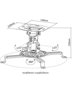 SOPORTE DE TECHO PARA PROYECTOR CROMAD 2