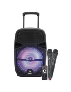 ALTAVOZ A350 AMPLIFICADO 12\" 350W | BATERIA 4500 | 2 X MICROFONOS | 50W RMS