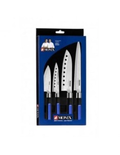 PACK 4 CUCHILLOS JAPONESES MONIX SOLID PLUS 2