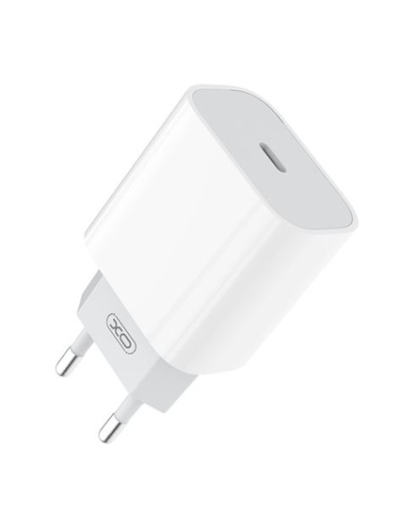 CARGADOR DE CORRIENTE L77 20W TIPO C XO BLANCO