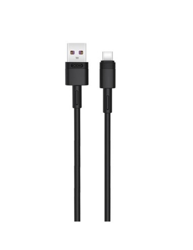 CABLE NBQ166 CARGA RAPIDA USB - TIPO C | 5A | 1 METRO | NEGRO XO