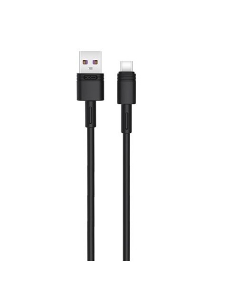 CABLE NBQ166 CARGA RAPIDA USB - TIPO C | 5A | 1 METRO | NEGRO XO