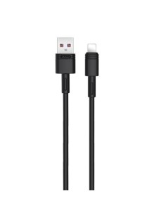 CABLE NBQ166 CARGA RAPIDA USB - LIGHTNING | 5A | 1 METRO | NEGRO XO