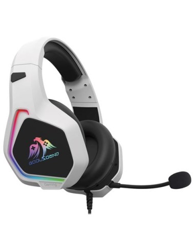 AURICULAR GAMING G6 | XBOX | PS5 | SWITCH | PC | BLANCO COOLSOUND